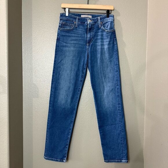 Joe's Jeans Blue Straight-Leg Halstead Boyfriend Denim Jeans - Picture 1 of 9